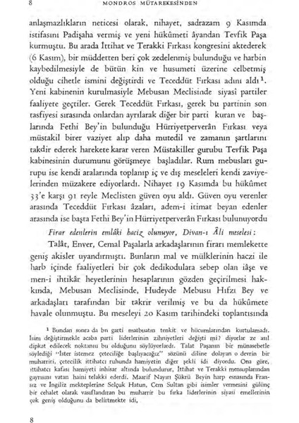 Milli Mücadele Başlarken Mondros Mütarekesi’nden Büyük Millet Meclisi’Nin Açılmasına - M. Tayyib Gökbilgin