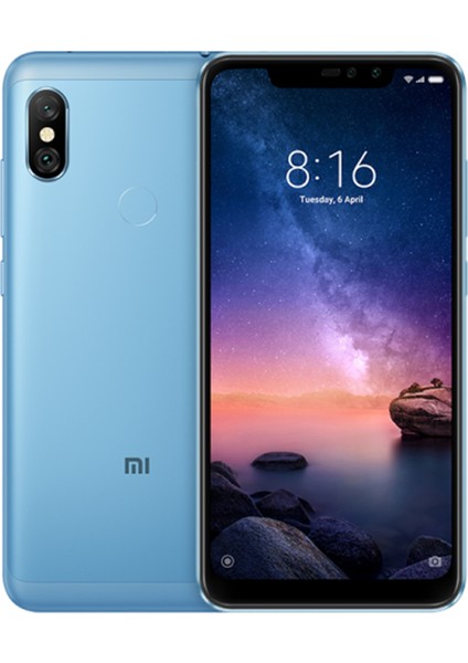 Redmi Note 6 Pro 64 GB (İthalatçı Garantili) Mavi