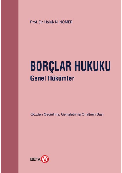 Borçlar Hukuku - Haluk N. Nomer