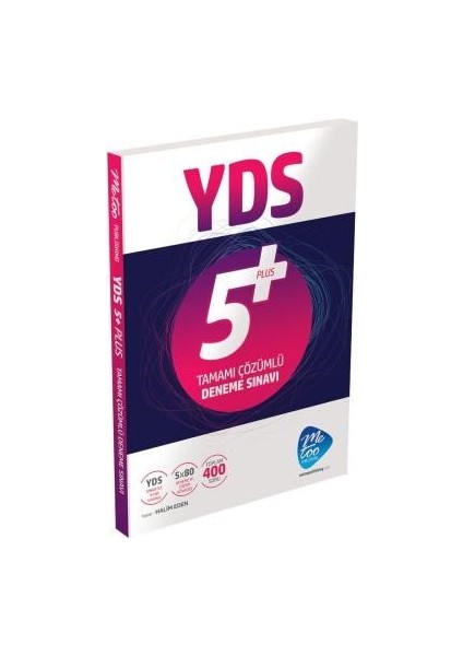 Yds 5 Plus Tamamı Çözümlü Deneme Sınavı - Halim Eden