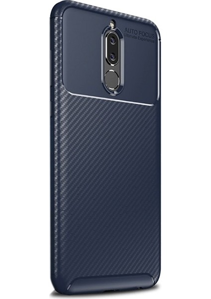 Huawei Mate 10 Lite Kılıf Negro Dizayn Silikon Lacivert
