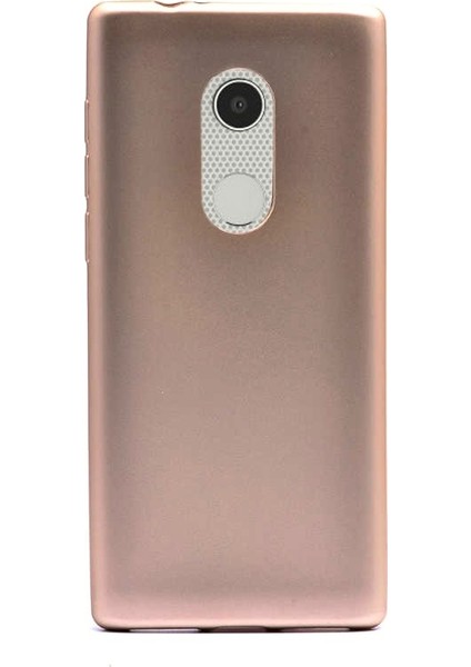 Alcatel 3 Kılıf Premier Lüx Yumuşak Silikon Gold