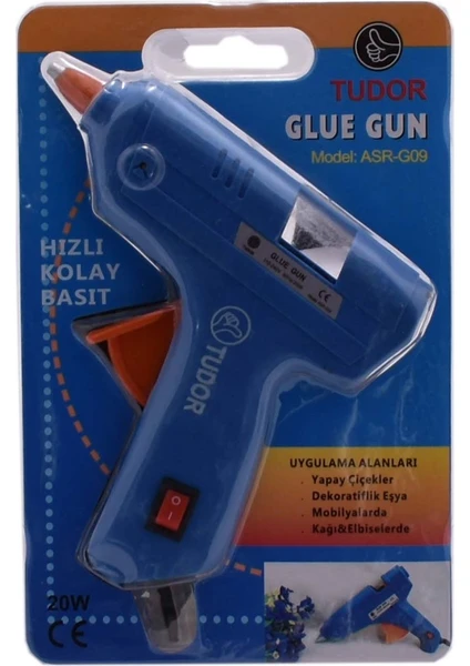 Küçük Mum Silikon Tabancası Asr-G09 - Glue Gun