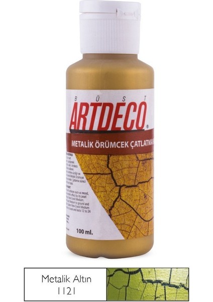 Örümcek Çatlatma Boyası 100Ml Metalik