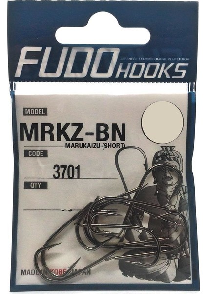 3701 Marukaizu Short Black Nikel Olta İğnesi