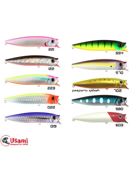 Combo Pop 100F 12.1Gr Popper Suni Yem