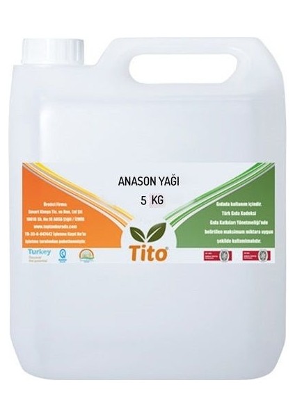 Anason Yağı (Uçucu Yağ) - 5 Kg