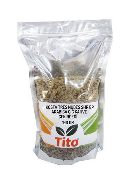 Kosta Tres Nubes Shp Ep Arabica Çiğ Kahve Çekirdeği - 100 Gr