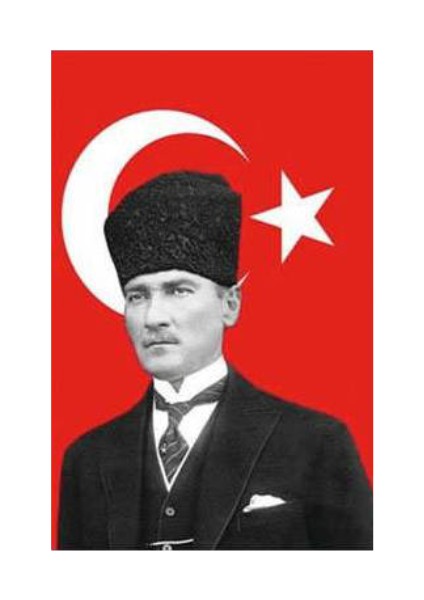 Saten Atatürk Bayrağı 70 x 105 Cm