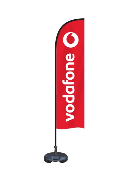 Vodafone Yelken Bayrak Sadece Baskısı