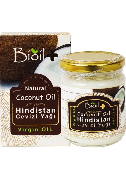 Hindistan Cevizi Yağı Organik Soguk Press 150 ml