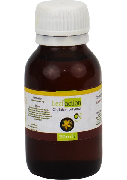 Leaf Action Ozon Yağı Ozonlanmış Kantaron Yağı 50 ml