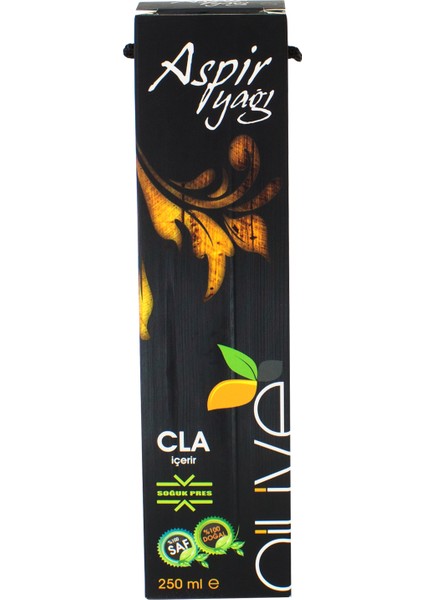Oilive Aspir Yağı 250 ml Soğuk Pres