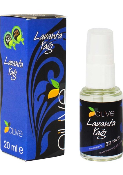 Oilive Lavanta Yağı 20 ml Soğuk Pres