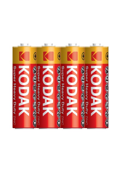 Çinko Karbon AA Kalem Pil 1050 mAh 1.5 V Tek Kullanımlık Cıva ve Kadmiyum İçermez