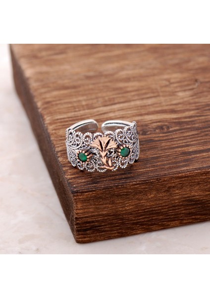 Telkari İşlemeli Gümüş Yüzük 2521 fiyatları