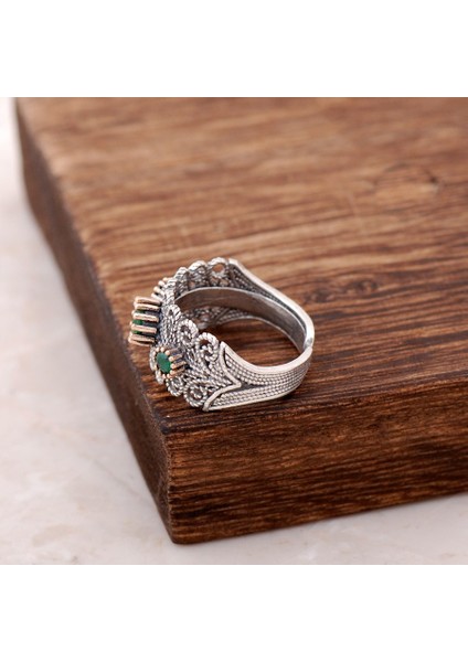 Telkari İşlemeli Gümüş Yüzük 2522 fiyatları