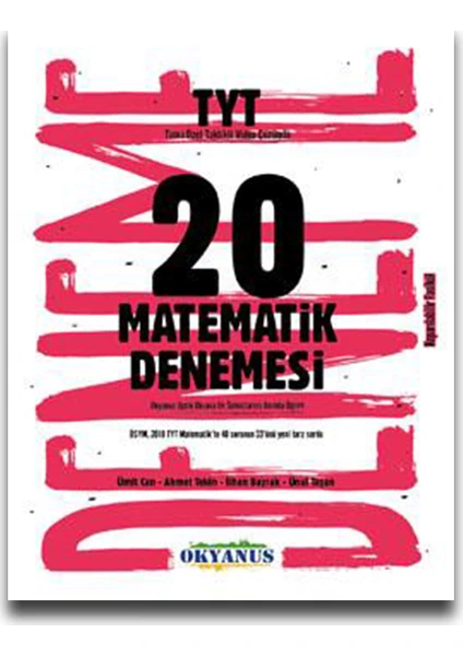 Okyanus Yayınları TYT Matematik 20 Denemesi