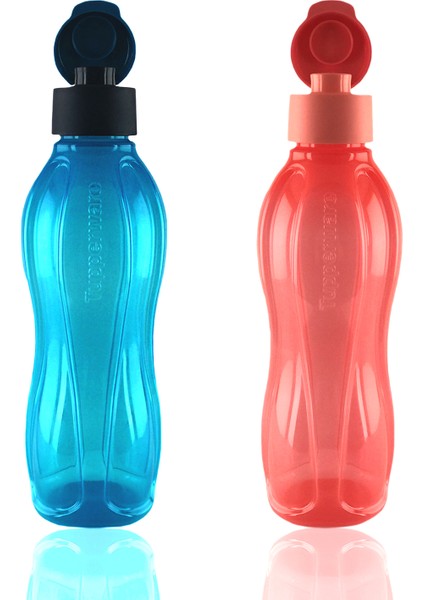 Eko Şişe 750 Ml Mavi Ve 750 Ml Mercan fiyatları