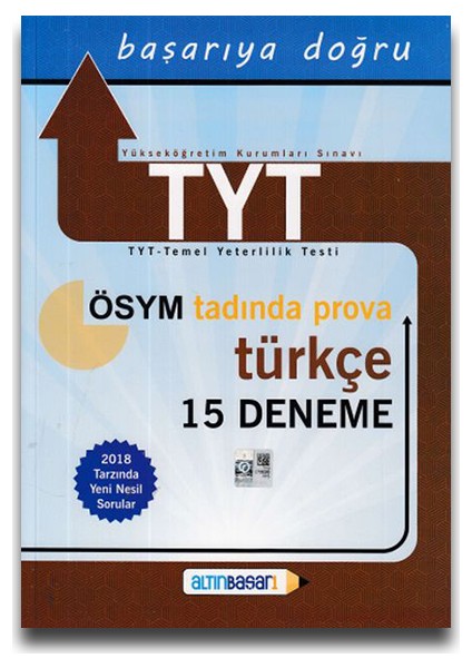 Altınbaşarı Tyt Türkçe 15 Deneme