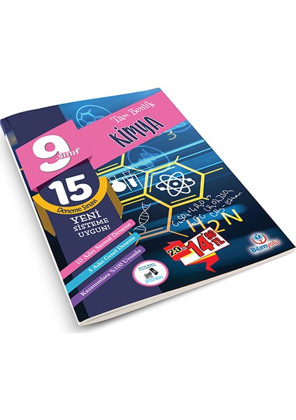Bilim Yolu 9. Sınıf Tam Benlik Kimya 15 Deneme