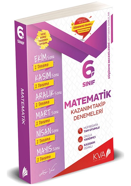 6.Sınıf Matematik Kazanım Takip Denemeleri