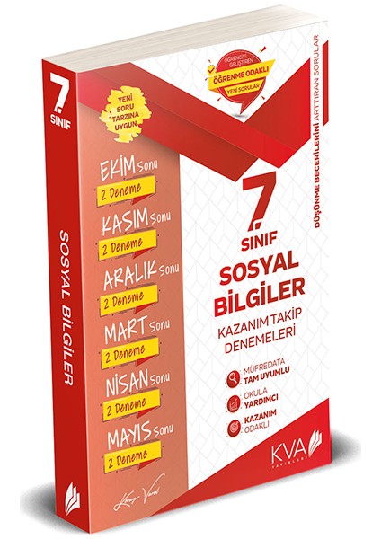 7.Sınıf Sosyal Bilgiler Kazanım Takip Denemeleri