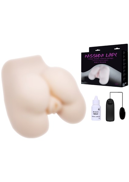 Hızlı Express Xise Lady 2 İşlevli Titreşimli Realistik Suni Vajina Anüs Bayan Kalça