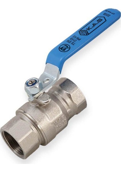 1 1/2" Su Küresel Vana Tam Geçişli (PN 25)
