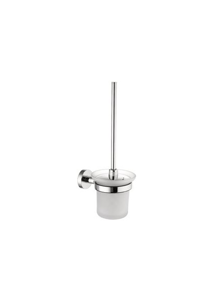 | D100 Tuvalet Fırçalığı (Buzlu Cam)