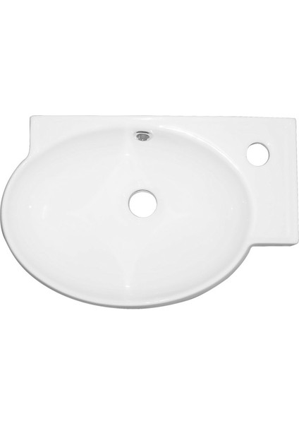 Mini 28X45 Cm Tezgah Üstü Lavabo