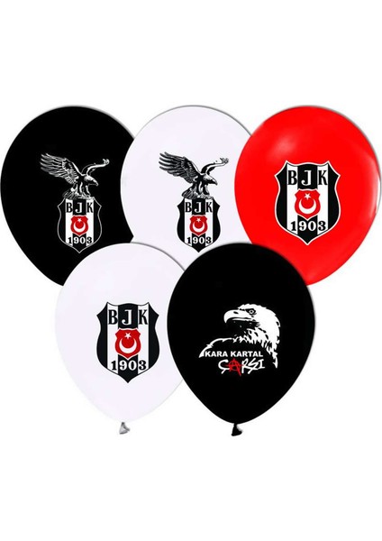 Beşiktaş Baskılı Latex Balon 100' lü