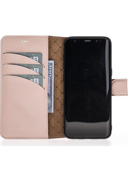 Samsung Galaxy S8 Plus Magic Wallet - Nude Pembe