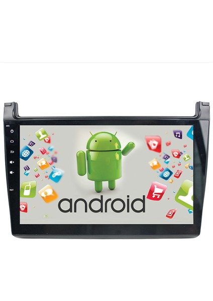 Volkswagen Polo 2016 Android Navigasyon Multimedya Tv Oem