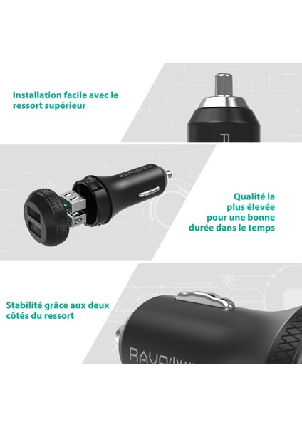 iSmart 2 Teknolojisi Quick Charge 3.0 Araç Şarjı indirimleri