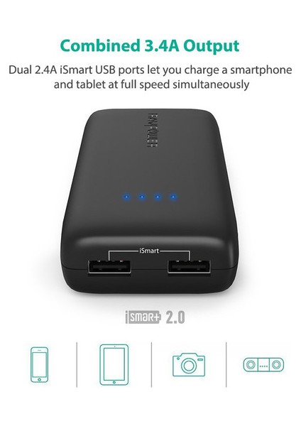 Ace Seri 12000mAh Powerbank Taşınabilir Şarz Cihazı modelleri