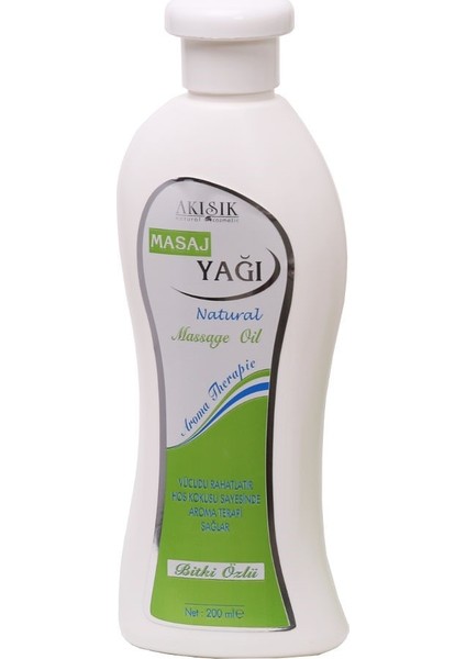 Akışık Masaj Yağı Doğal 200 ml