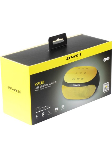 Y200 Taşınabilir Kablosuz Bluetooth Hoparlör V3.0