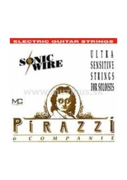 Pirazzi Sonic Wire Extra Light Elektro Gitar Teli (9-40)