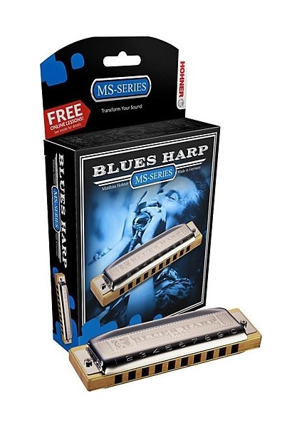 Blues Harp MS Serisi Mızıka (Mi Majör)