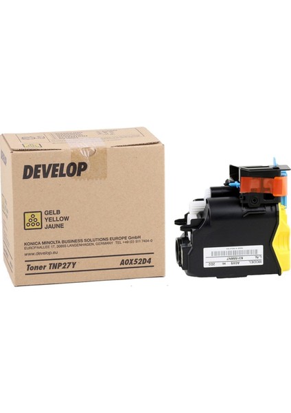 TNP-27 Sarı Toner İneo +25 (A0X52D4)