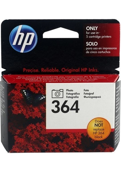 CB317E (NR364) Foto Siyah Kartuş (CD5460-6380-B855)