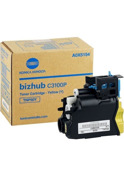 TNP-50 Sarı Toner C3100 (A0X5254)