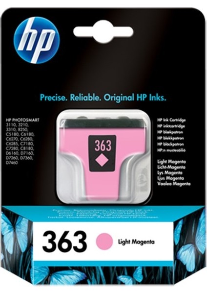 C8775EE (NR363) Açık Kırmızı Kartuş