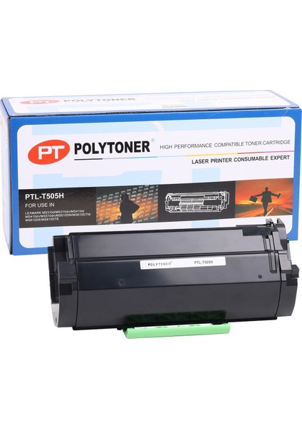 50F5H00 (505H) Polytoner MS410-MS510-MS610-MS610DTN-MS610 (5.000 Sayfa)