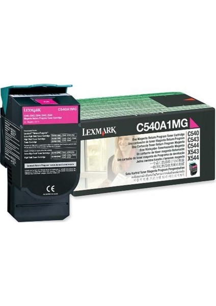 C540A1MG Kırmızı Toner (C540-C543-C544)