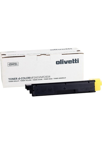 Sarı Toner D-Color MF 2603-2604-2614 P2026 (B0949)