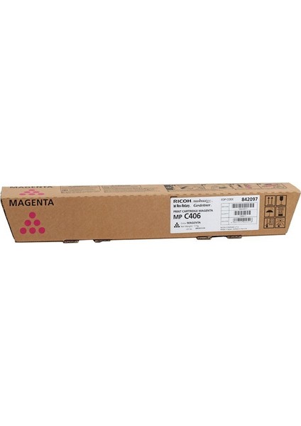 MP-C 306-C406 Kırmızı Toner (842097)