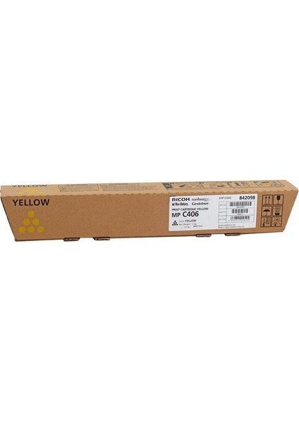 MP-C 306-C406 Sarı Toner (842098)