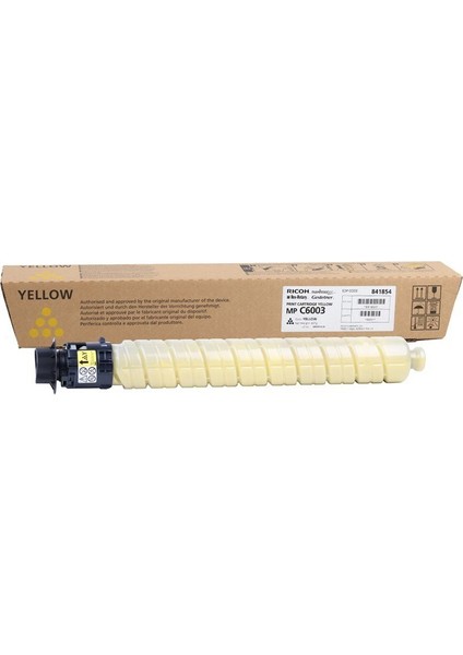 MP-C 4503-5503-6003 Sarı Toner (841854)